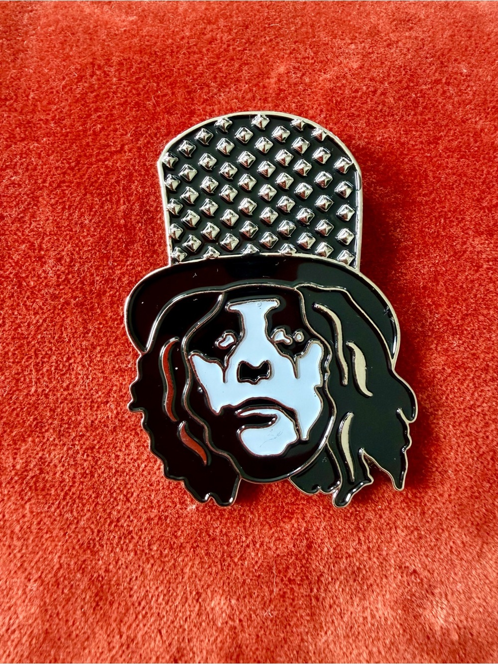 Alice Cooper Enamel Lapel Pin
